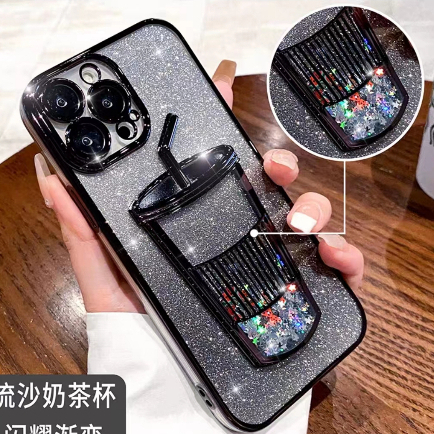 Ốp Điện Thoại Cát Chảy Màu Gradient Cho iPhone 11 11promax 12 12Pro 13 13Pro 13promax 14 14Pro 14promax