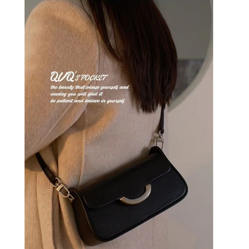 Ielgy Túi Xách Cầm Tay Đơn Giản Thời Trang Thiết Kế Dán Dành Cho Nữ