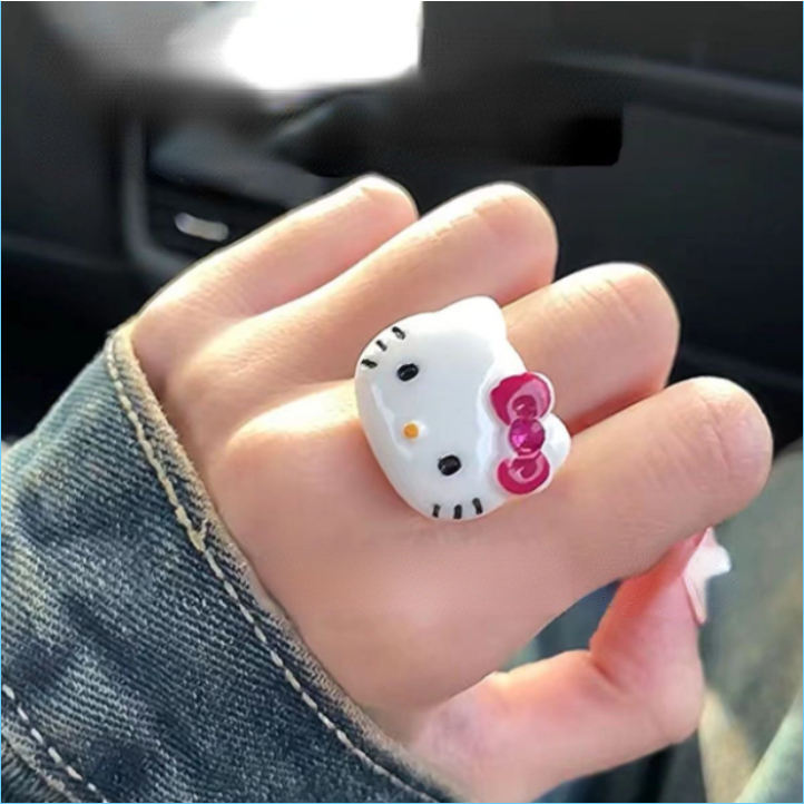 Nhẫn Hở HìNh MèO Kitty Dễ Thương