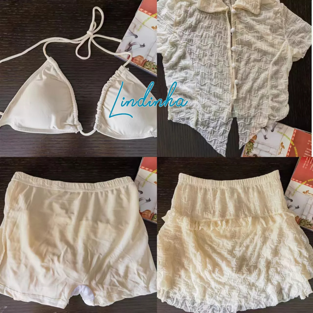 Bộ Đồ Bơi bikini Eo Cao Dáng Ôm Che Bụng Quyến Rũ Cho Nữ
