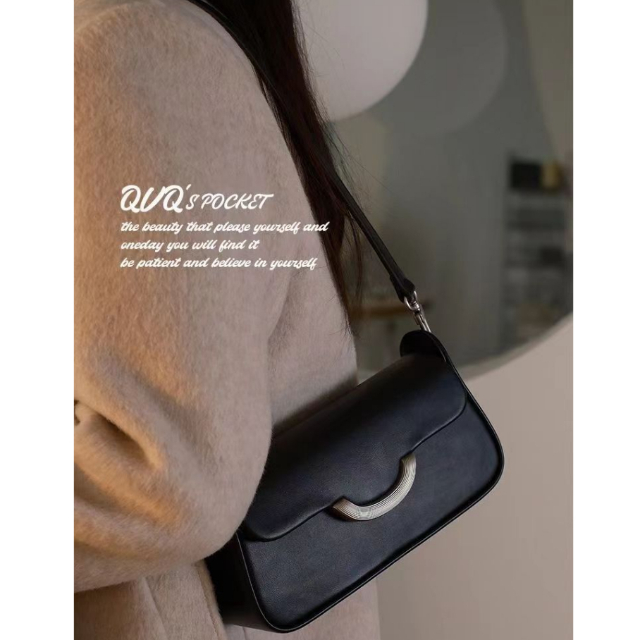 Ielgy Túi Xách Cầm Tay Đơn Giản Thời Trang Thiết Kế Dán Dành Cho Nữ