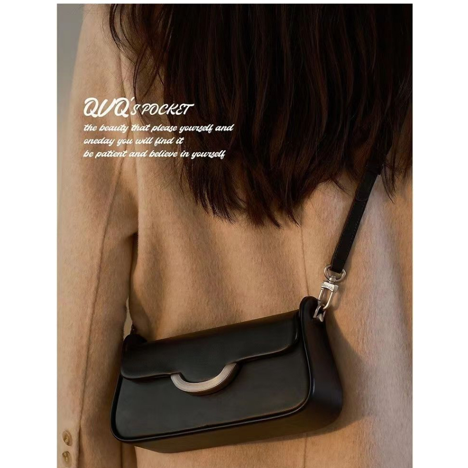 Ielgy Túi Xách Cầm Tay Đơn Giản Thời Trang Thiết Kế Dán Dành Cho Nữ