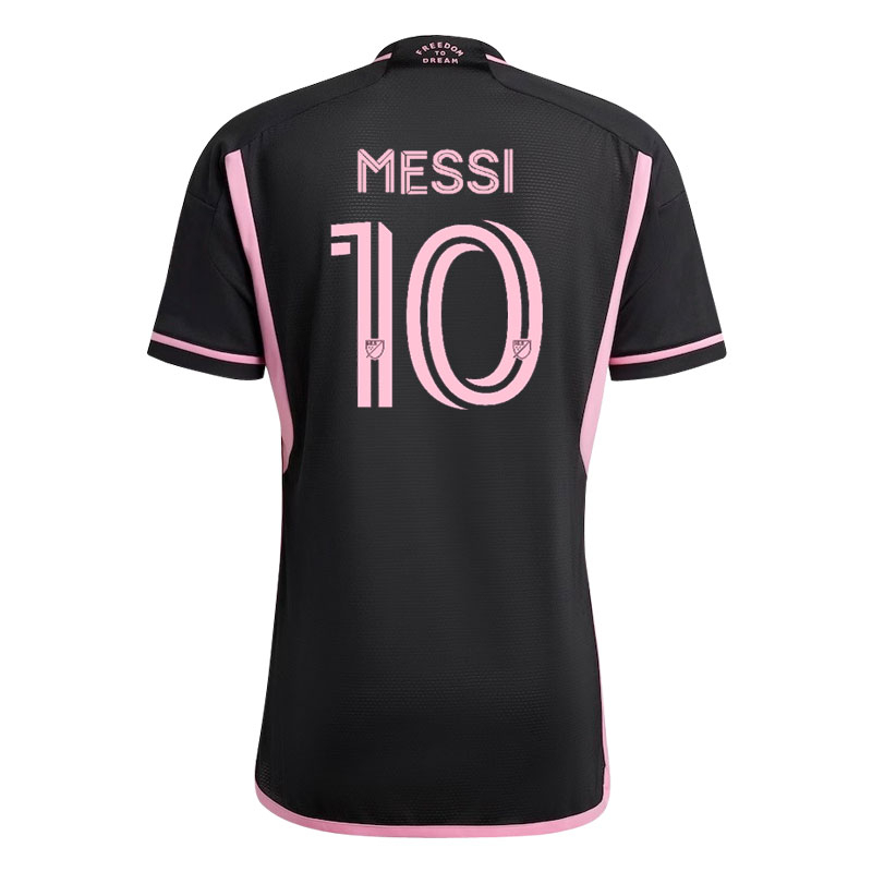 Áo Bóng Đá Màu Đen Inter Miami 2023 / 24 Size S-2XL|Phụ Kiện Chuyên Dụng Dành Cho Gia Đình|