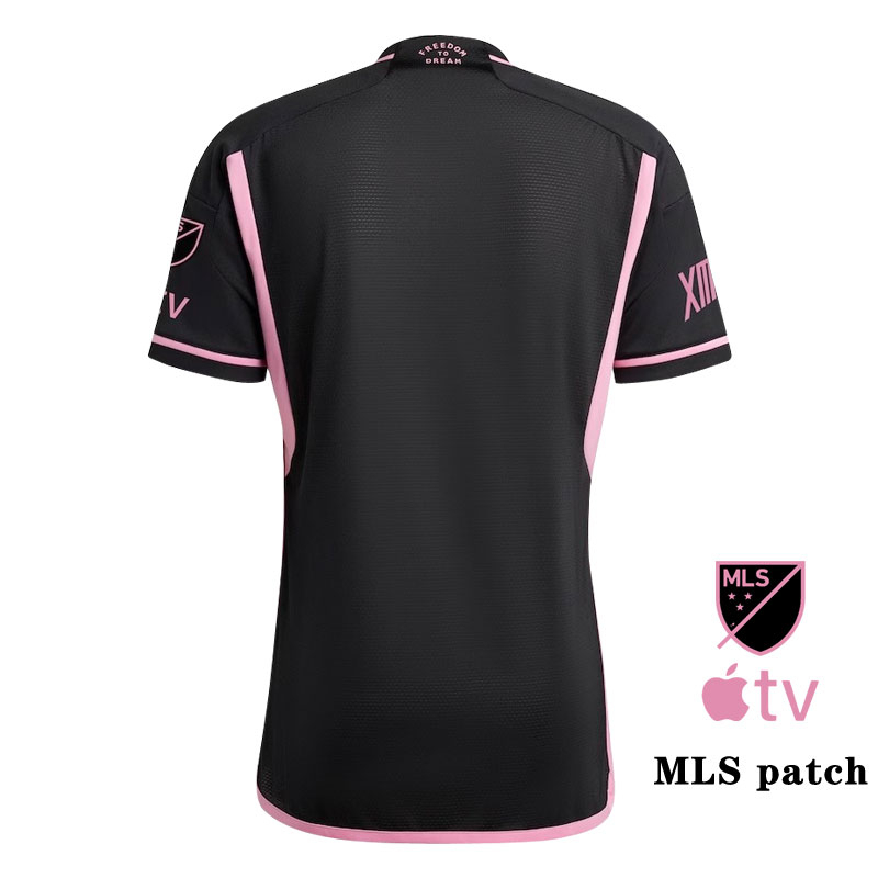 Áo Bóng Đá Màu Đen Inter Miami 2023 / 24 Size S-2XL|Phụ Kiện Chuyên Dụng Dành Cho Gia Đình|