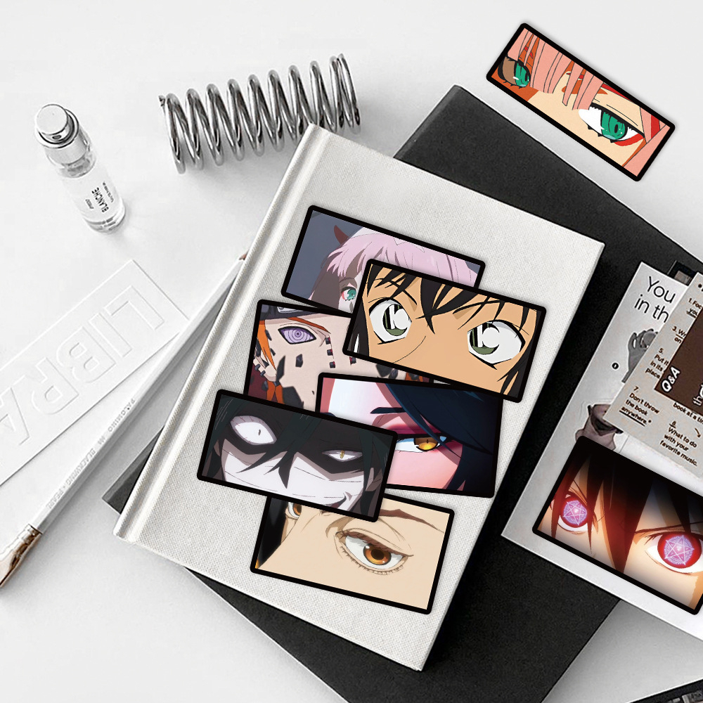 Set 40 Miếng Dán Hoạt Hình Chống Thấm Nước Trang Trí Điện Thoại Laptop