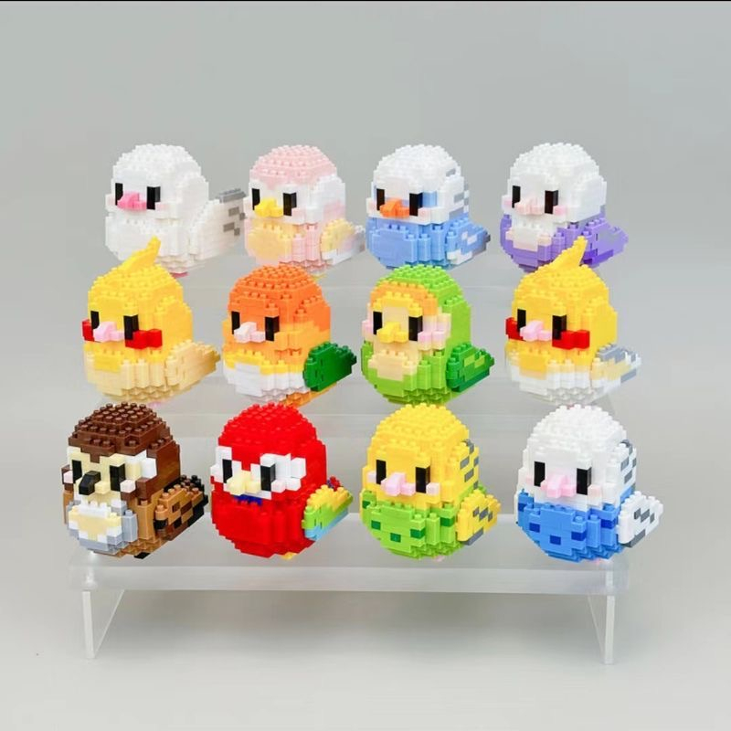 Bộ Đồ Chơi Lắp Ráp Lego Ba Chiều Hình Chú Chim Dễ Thương