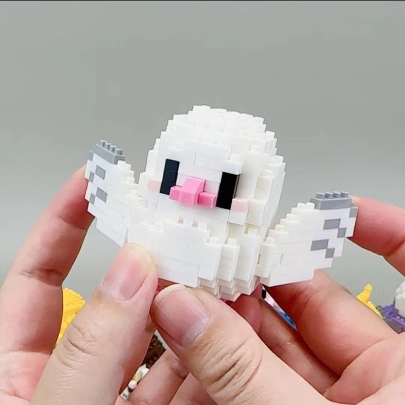 Bộ Đồ Chơi Lắp Ráp Lego Ba Chiều Hình Chú Chim Dễ Thương