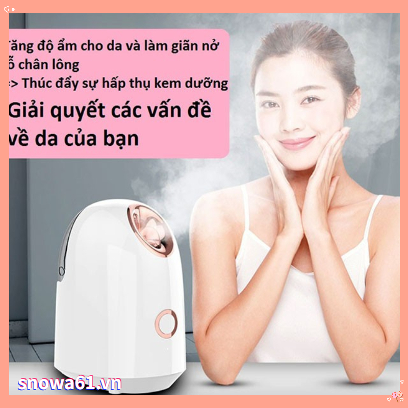 Máy Phun Hơi Nước Nóng Nano Chăm Sóc Da Mặt Thu Nhỏ Lỗ Chân Lông