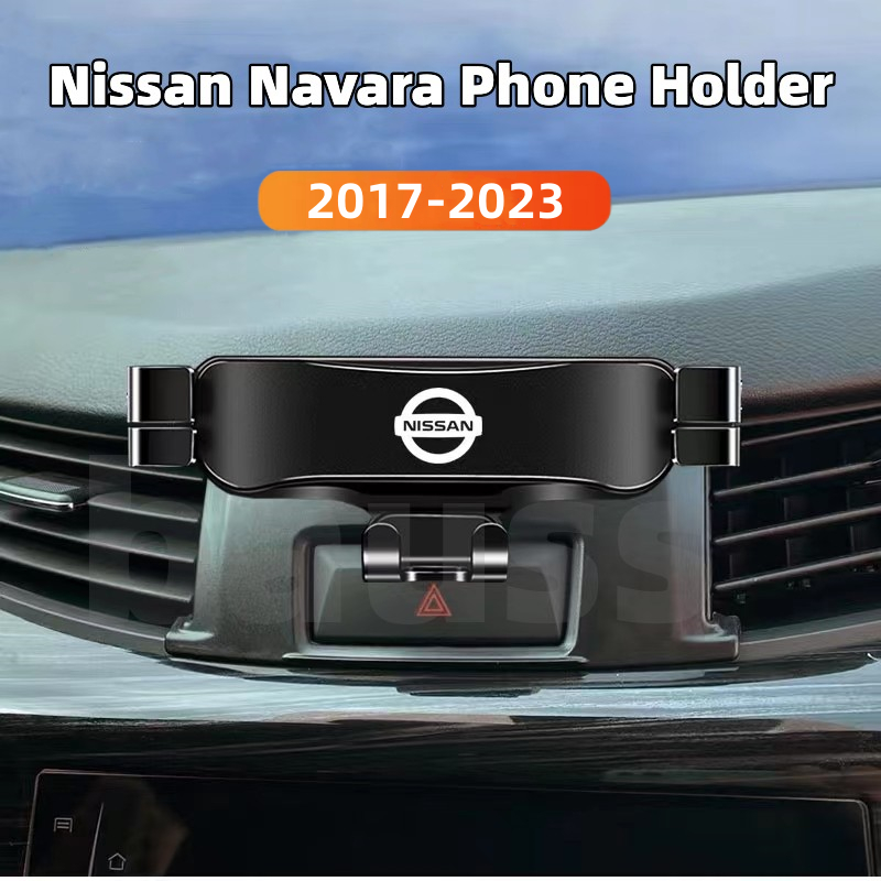 Giá Đỡ Điện Thoại Bằng Hợp Kim Nhôm Gắn Lỗ Thông Gió Xe Hơi Nissan navara 2017 2018 2019 2020 2021 2022 2023