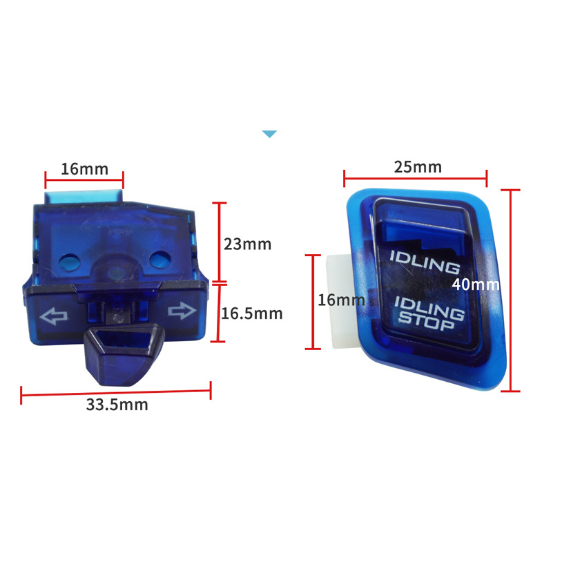 Bộ Nút Công Tắc Gắn Tay Lái Xe Mô Tô Honda WAVE110 / DASH110 / FUTURE125 / ALPHA / SPACY / W110