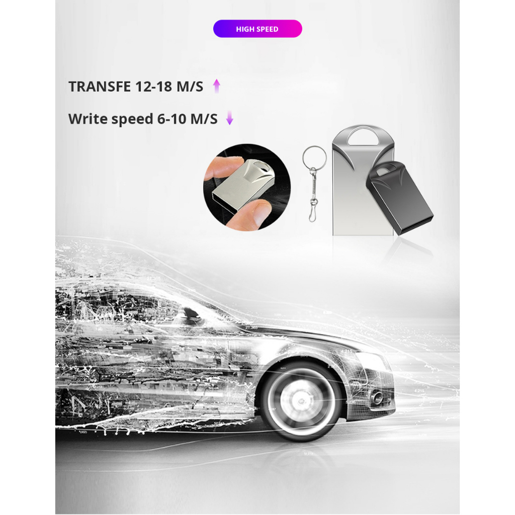 Usb 2.0 2TB 128GB 64GB 32GB 16GB 8GB Logo Chất Lượng Cao