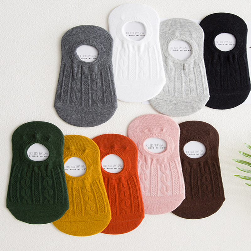 FHYL Vớ Thuyền Vô Hình Thoáng Khí Thấm Hút Mồ Hôi Thoáng Khí Phong Cách Học Sinh Hàn Quốc Mới Cho Nam