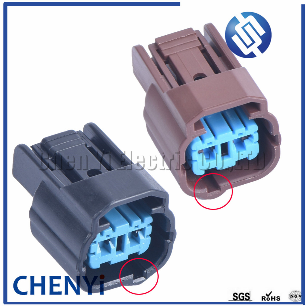 Đầu Nối Dây Cáp Động Cơ 2 Pin 6189-0593 6189-0552 Cho Honda Jazz GD3 Hộp Số Động Cơ