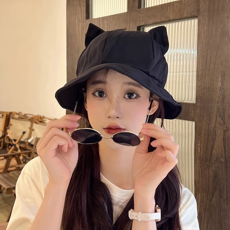 Nón Tai Bèo Vành Rộng Chống Nắng Thiết Kế Mới Ngọt Ngào Thời Trang Mùa Hè Dành Cho Nữ