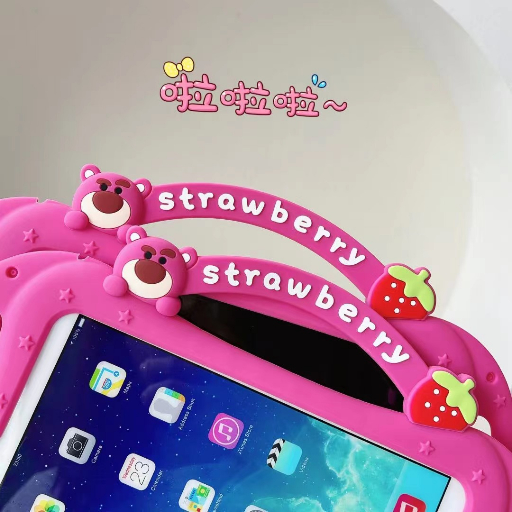 Bao Da Máy Tính Bảng Họa Tiết Hoạt Hình Cho IPad Air4 3 2 1 Pro 7.9 9.7 10.5 11 10.2 10.9 "Inch Mini 1 2 3 4 5 2017 / 2018 / 2019 / 2020