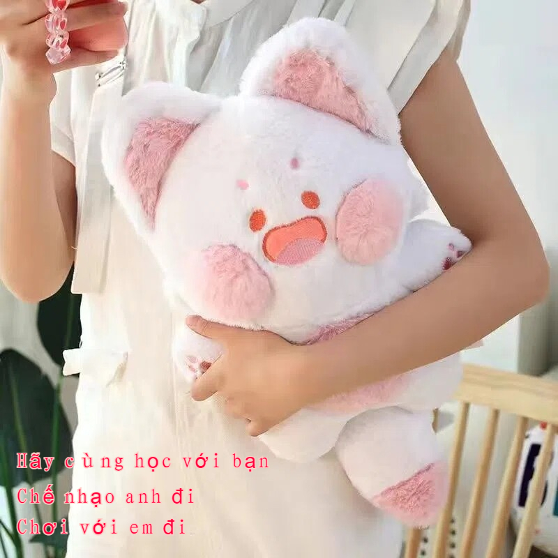 WO·WO Thú Nhồi Bông Hình Mèo Dễ Thương 50cm