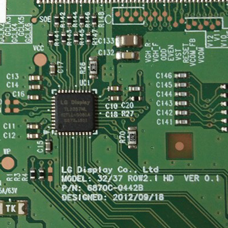 Bảng Mạch Logic Cho LG 32 / 37 ROW2.1 6870C-0442B LED32EC330J3D