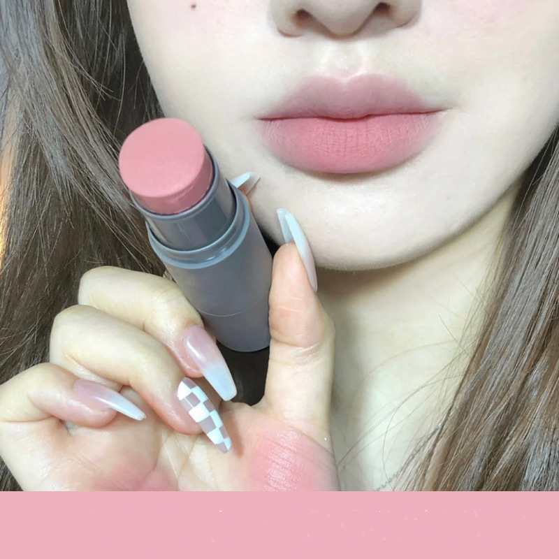 Phấn Má Hồng Dạng Kem Hai Đầu Lâu Trôi Màu Sắc Tự Nhiên