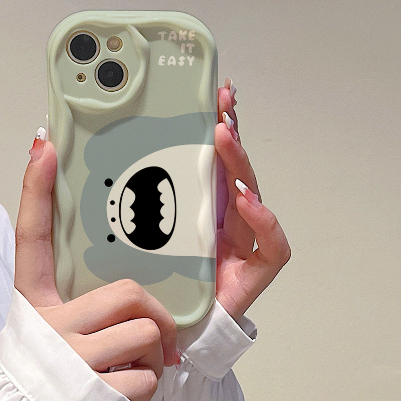 Ốp Điện Thoại In Hình Cá Sấu Cho iPhone 11 12 7 / 8 7plus 12Pro 8plus xr xsmax x 11Promax 14 13 14plus 11Promax