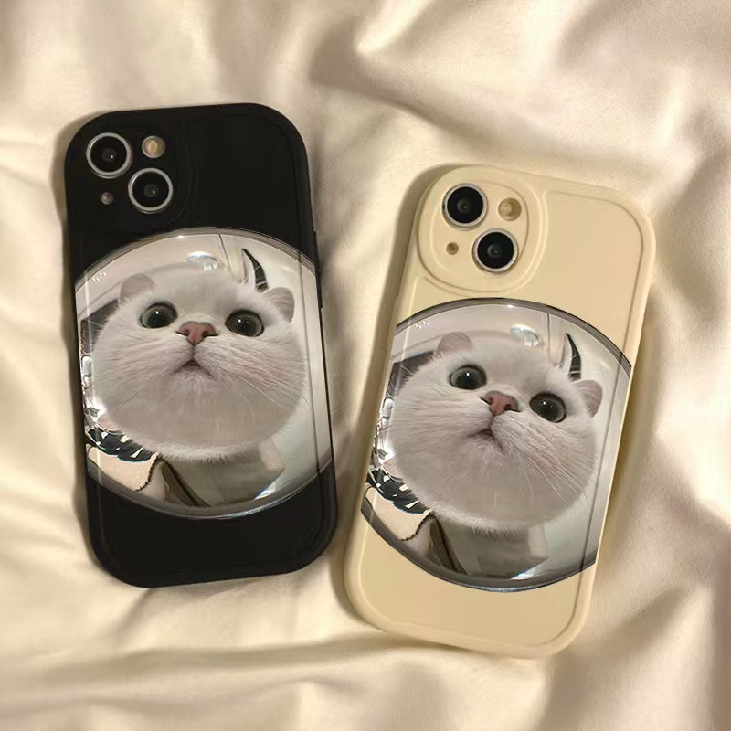 Ốp Điện Thoại Hình Mèo Hoạt Hình Cho iPhone 11 12 Pro 6s 7 / 8 / SE 6P 8 Plus 13 14 Pro Max X XR XS Max 12 13mini 14 Plus