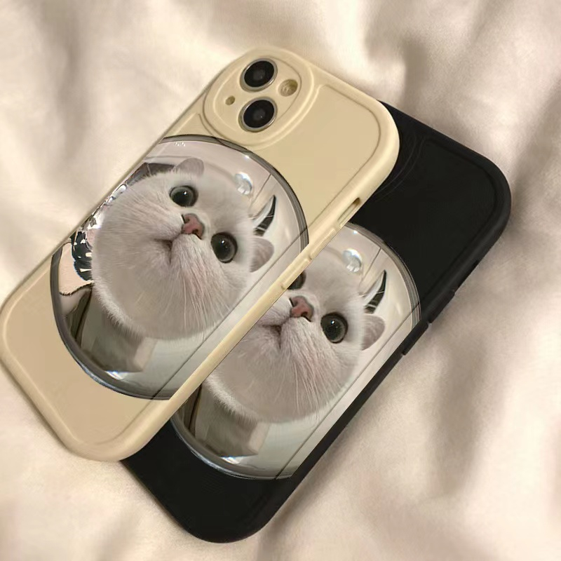 Ốp Điện Thoại Hình Mèo Hoạt Hình Cho iPhone 11 12 Pro 6s 7 / 8 / SE 6P 8 Plus 13 14 Pro Max X XR XS Max 12 13mini 14 Plus