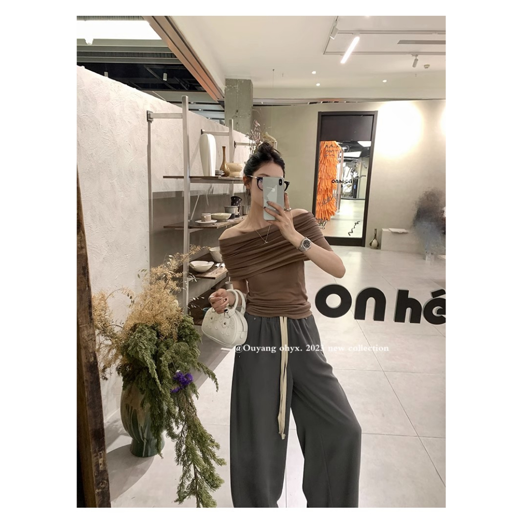 Áo Hai Dây Dáng Ôm Thời Trang Mùa Hè Cho Nữ