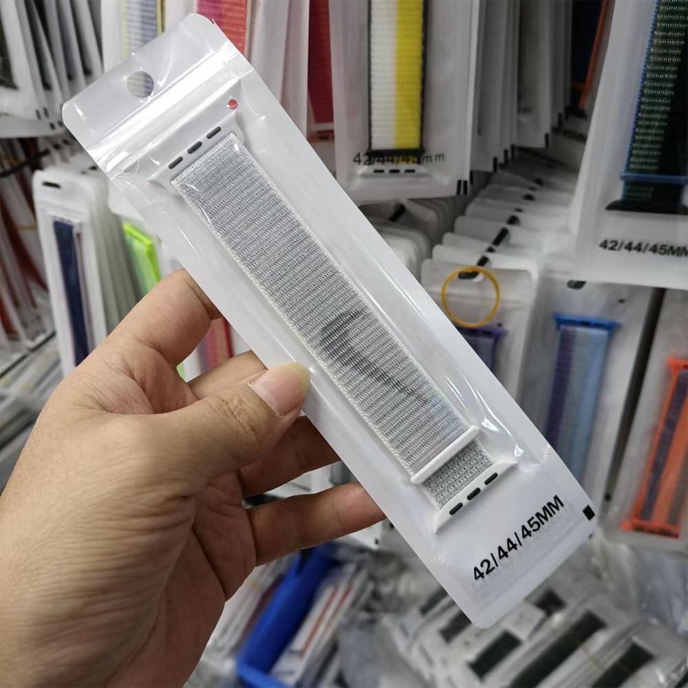 Dây Đeo Nylon Cho Đồng Hồ Thông Minh Apple watch 49mm 44mm 40mm 42mm 38mm 41mm 45mm iWatch Series 3 4 5 se 6 7 8 Ultra