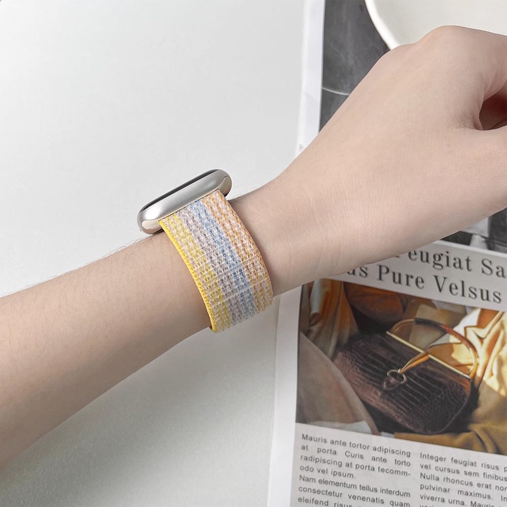 Dây Đeo Nylon Cho Đồng Hồ Thông Minh Apple watch 49mm 44mm 40mm 42mm 38mm 41mm 45mm iWatch Series 3 4 5 se 6 7 8 Ultra