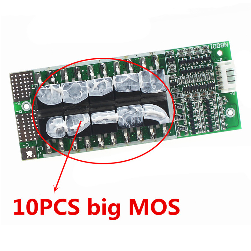 Bảng Mạch Sạc Pin 4S 12V 100A Cho Máy Biến Tần BMS 3.2V