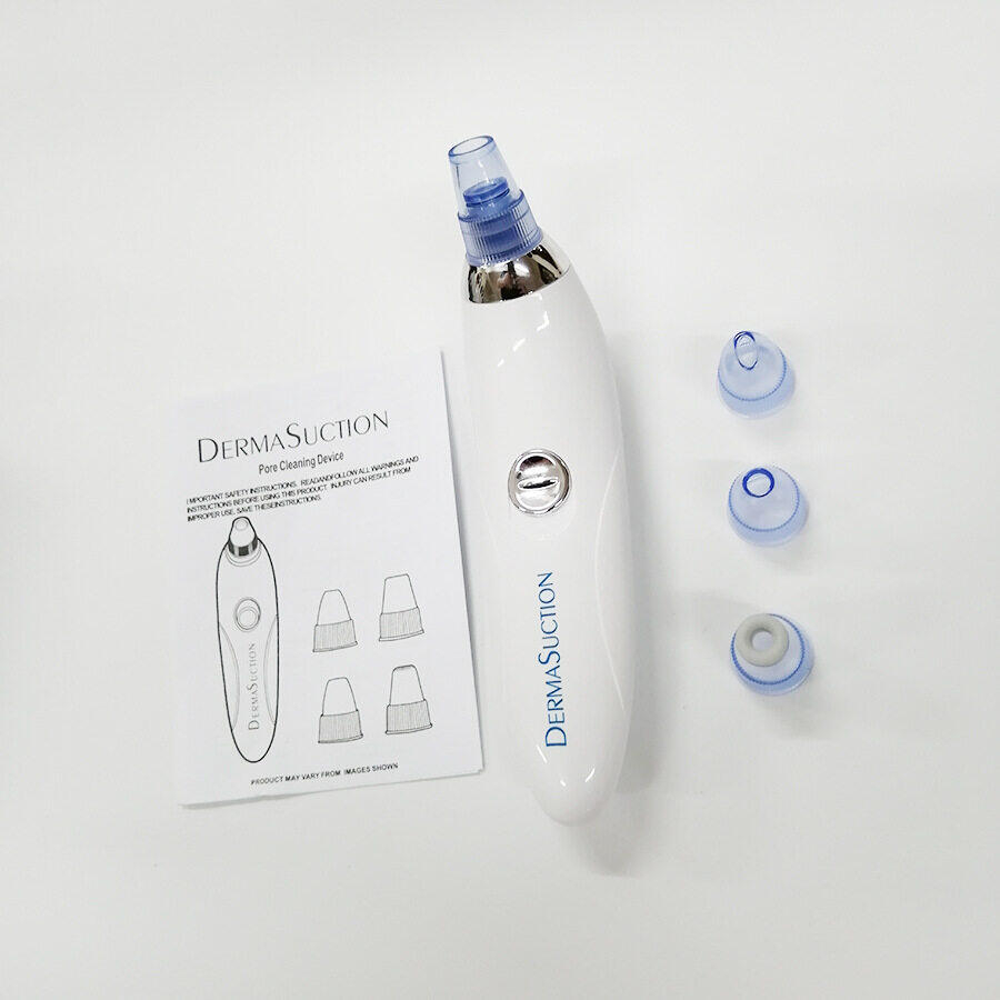 Máy Hút Mụn Đầu Đen Làm Sạch Sâu Lỗ Chân Lông Đa Năng Kèm 4 Đầu Thay Thế