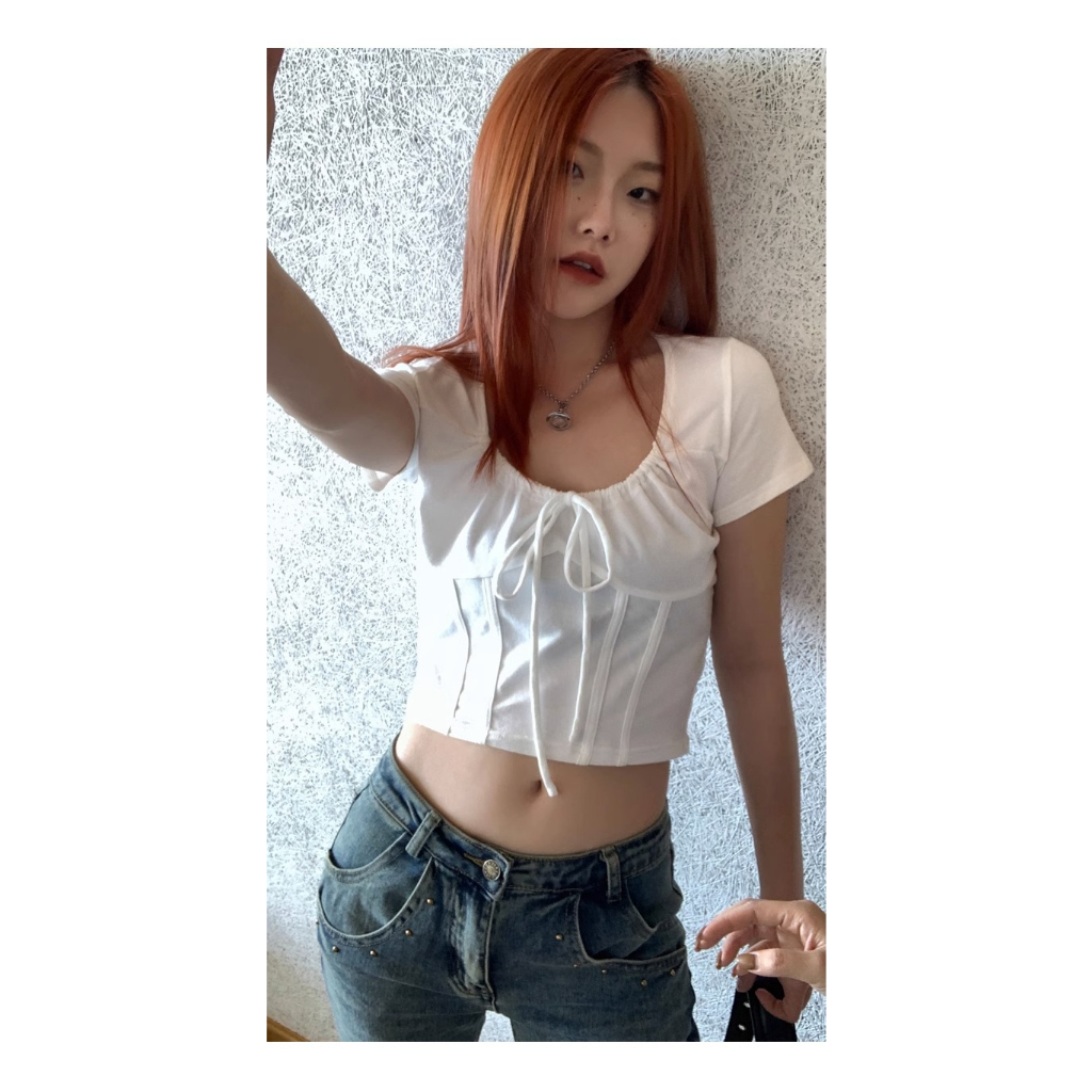 Áo Thun Tay Ngắn Cổ Tròn Thiết Kế Mới Mùa Hè 2023 Cho Nữ