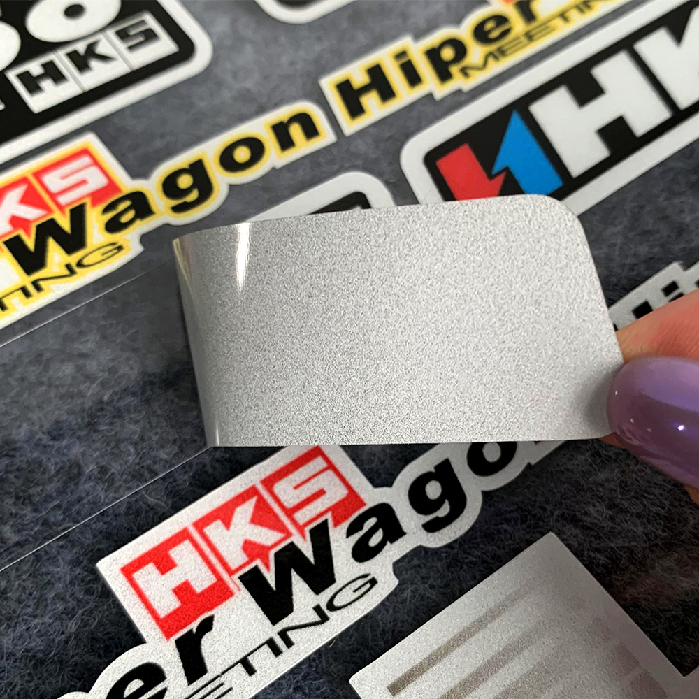 Đề Can Phản Quang Dán Trang Trí Kính Chắn Gió Xe Hơi / Xe Máy Kiểu Nhật Bản