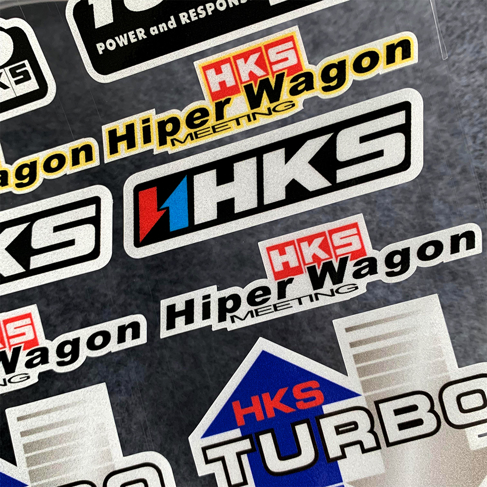 Đề Can Phản Quang Dán Trang Trí Kính Chắn Gió Xe Hơi / Xe Máy Kiểu Nhật Bản