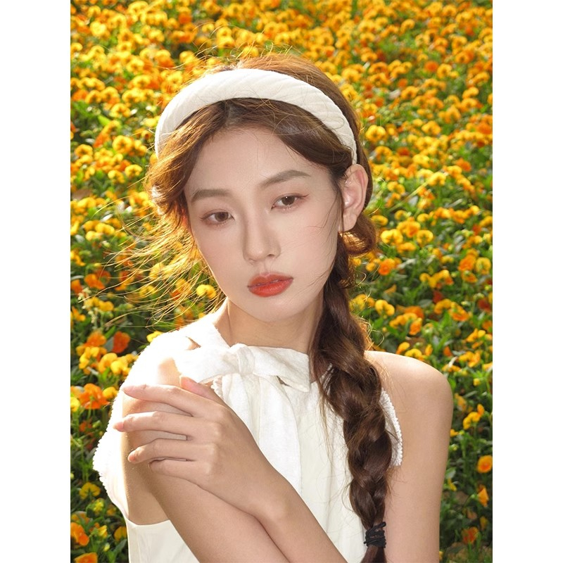 Đầm Dài Cổ Cao Cột Dây Nơ Thời Trang Mùa Hè Phong Cách Pháp Cho Nữ