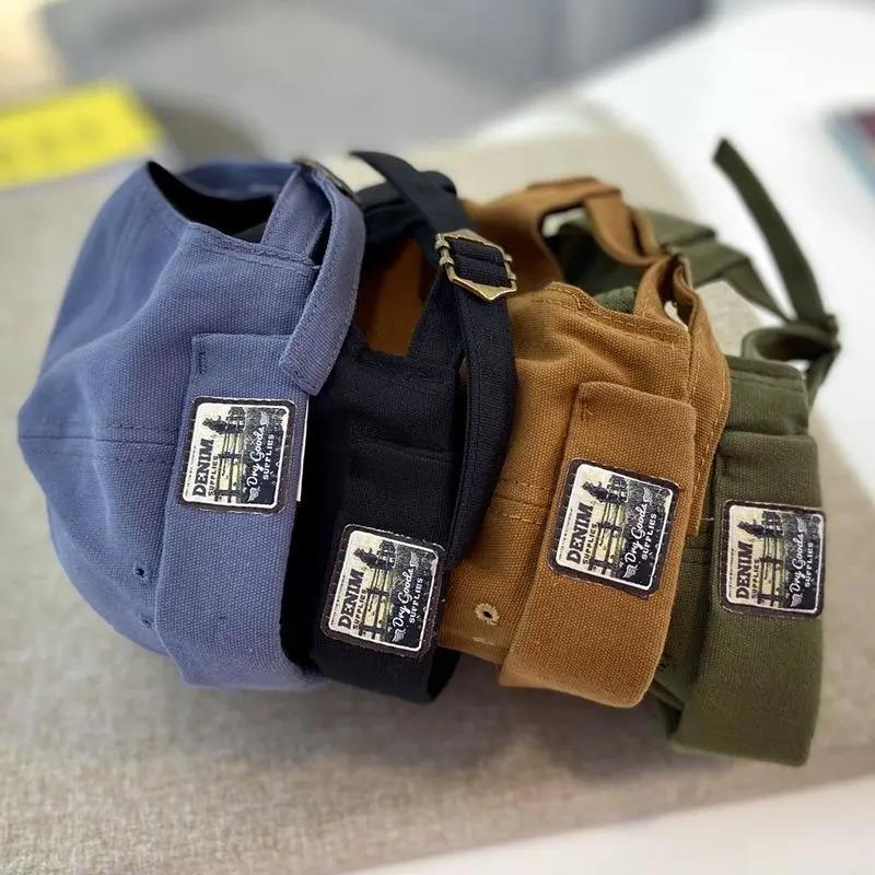 Mũ beanie DENIM Không Vành Màu Trơn Thời Trang Cho Nam Và Nữ