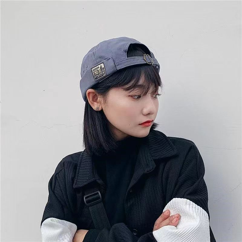 Mũ beanie DENIM Không Vành Màu Trơn Thời Trang Cho Nam Và Nữ