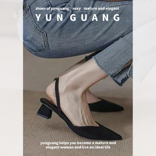 Xăng đan Cao Gót Mũi Nhọn Đơn Giản Thời Trang Mùa Hè Dành Cho Nữ