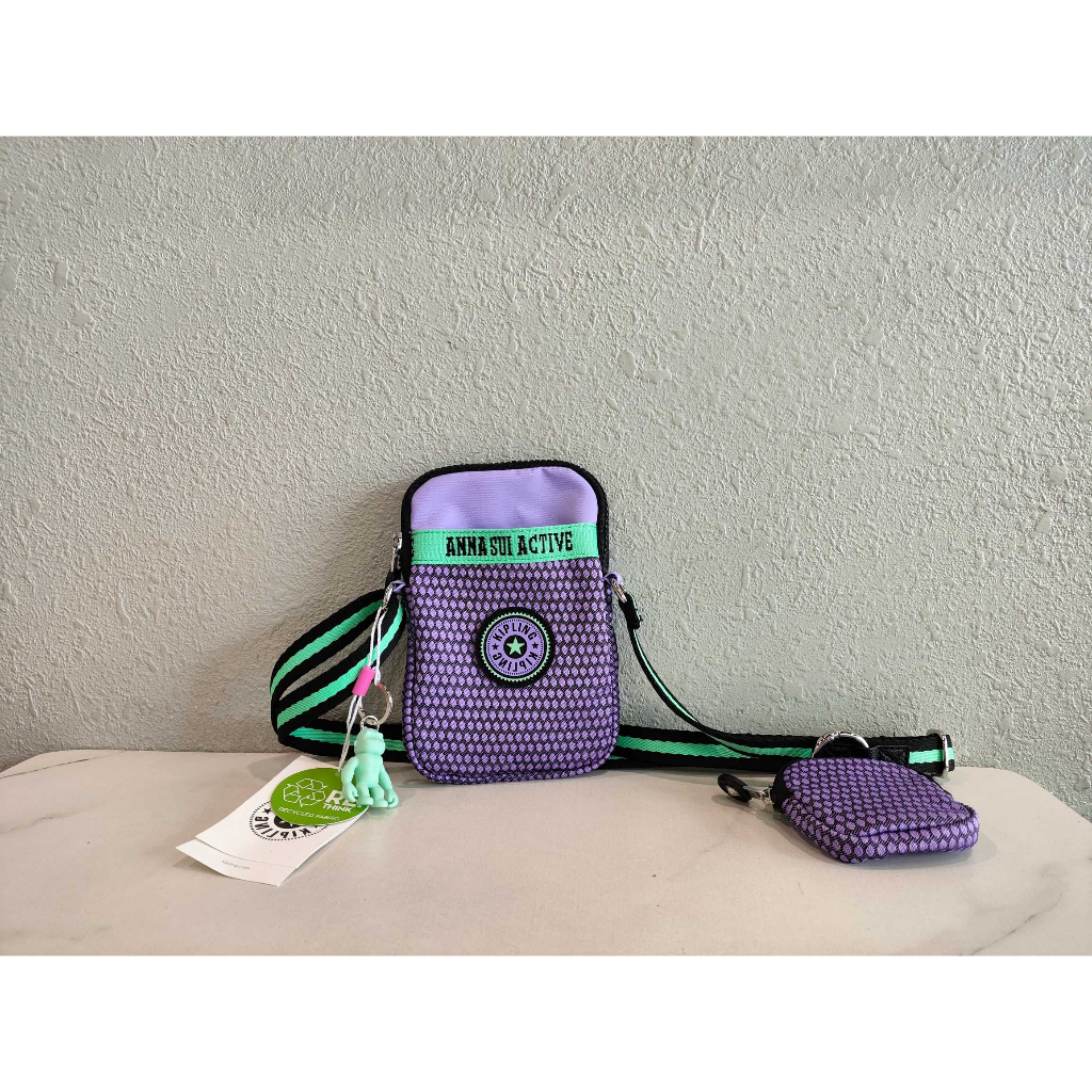 Túi Đeo Chéo Đựng Điện Thoại Kipling x Anna Sui Active k17831