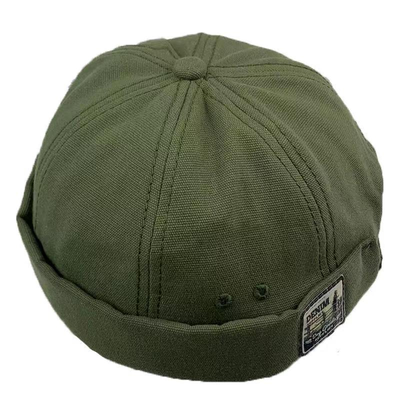 Mũ beanie DENIM Không Vành Màu Trơn Thời Trang Cho Nam Và Nữ