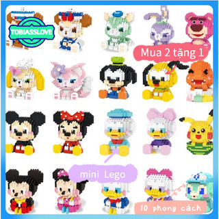 📣Mua 2 tặng 1  📣Khối xây dựng MhìNh 3d HọA TiếT HoạT HìNh  Bộ đồ ChơI LắP RáP NgôI Sao 3d Mini đồ chơi trẻ em quà đồ chơi cho bé trai  gái