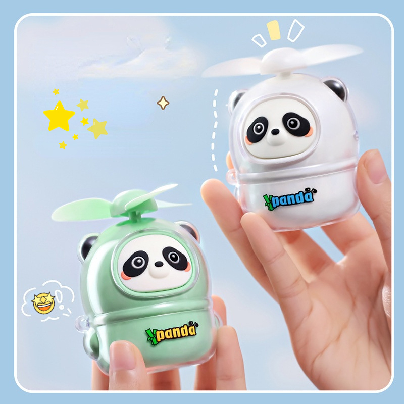 Quạt mini sạc usb Hình Gấu Trúc Dễ Thương Sáng Tạo