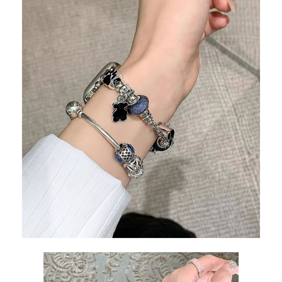 Dây Đeo Thay Thế Bằng Pha Lê Cho Đồng Hồ Apple iwatch 44MM SE 6 40MM