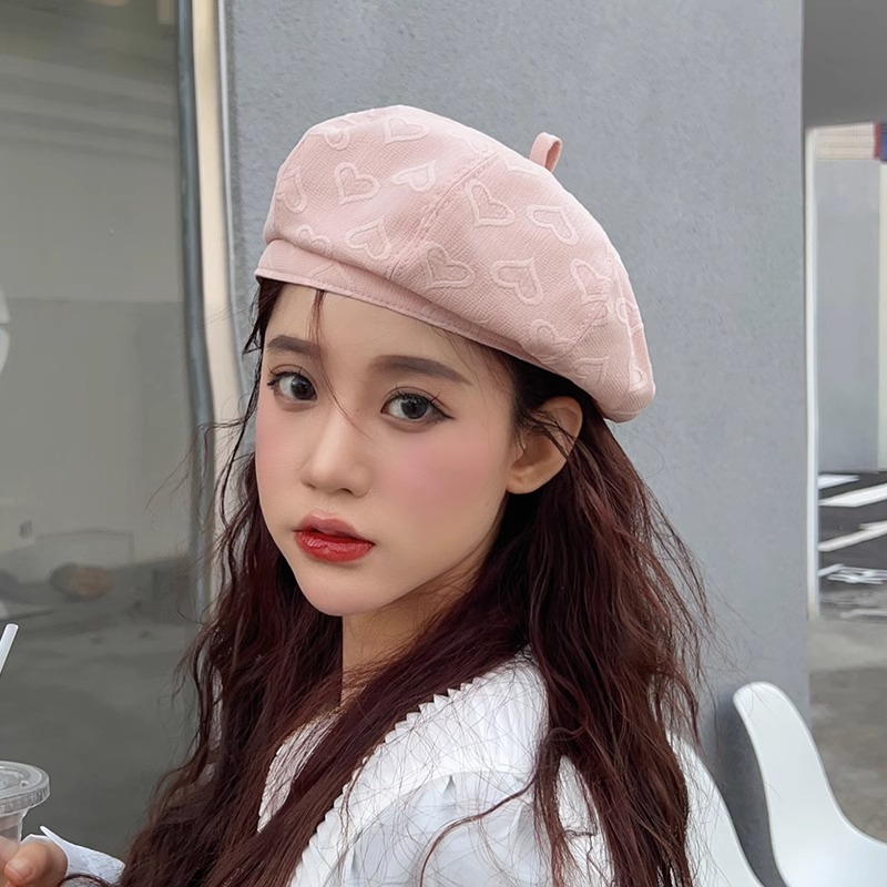 Mũ Nồi Phong Cách Họa Sĩ Ngọt Ngào Dễ Thương Thời Trang Mùa Xuân Niche