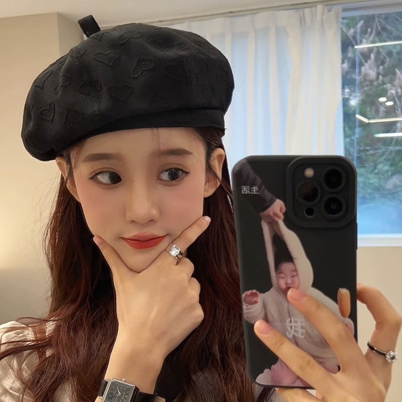 Mũ Nồi Phong Cách Họa Sĩ Ngọt Ngào Dễ Thương Thời Trang Mùa Xuân Niche