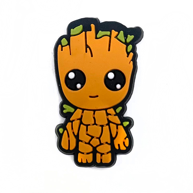 Hot 1 Chiếc Dép Crocs Aceessories Jibbitz Hoạt Hình Siêu Anh Hùng Có Khóa Trang Trí Quà Tặng Trẻ Em diy