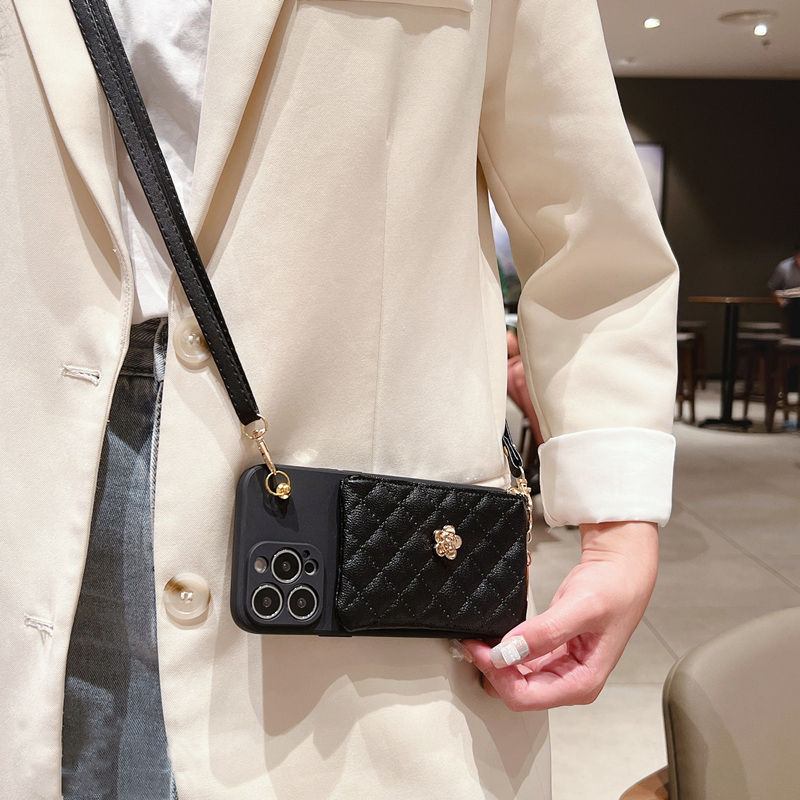 Ốp Điện Thoại Dẻo Kèm Ví Hình Hoa Cho Samsung S20 S21 FE S22 Note 9 8 10 20 S23 Plus Ultra A30S A33 A53 A10S A20S A31 A21S