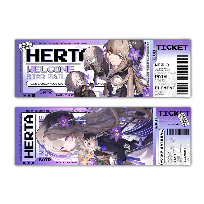 Honkai Starrail Book Mark jingliu imbibitor lunae Tấm Phim Hai Mặt laser Đánh Dấu Sách