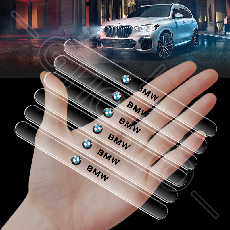 GTIOATO Bộ Bảo Vệ Tay Nắm Cửa ô Tô Trong Suốt Bộ Bảo Vệ Bát Cửa Gương Hậu Xe HơI MiếNg DáN ChốNg XưỚC Phụ KiệN Ô Tô Cho BMW M M4 320I X5 318I X6 X7 Z4 X4 M3 X3 M8 325I