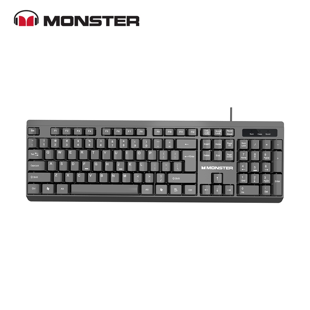 Bàn phím gaming LENOVO X Monster KM1 có dây thiết kế 104 phím