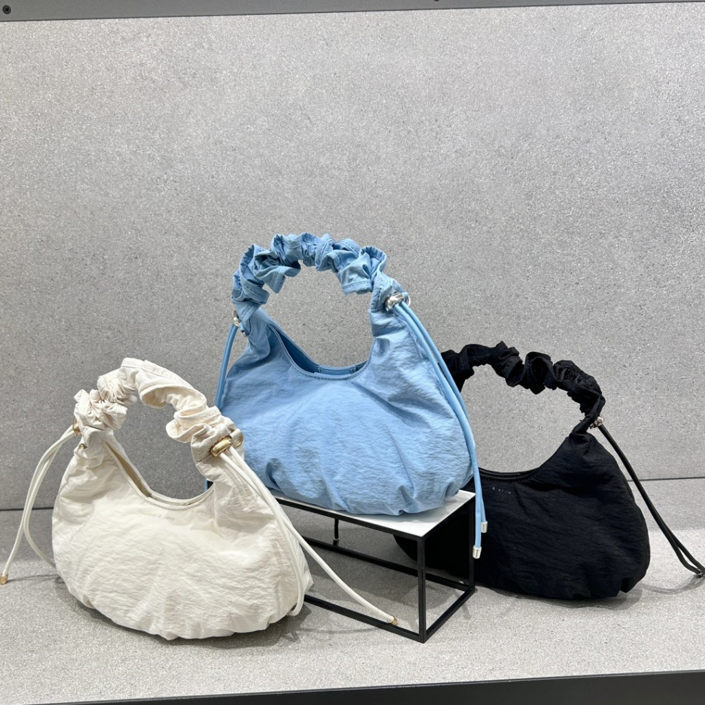 Mùa Hè Mới Cnk23 Mùa Hè 20271138 Túi Dây Rút Xếp Ly Thời Trang Cho Nữ